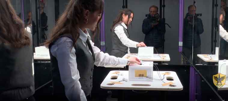 Measuring in the Lobelia Artificial Sky