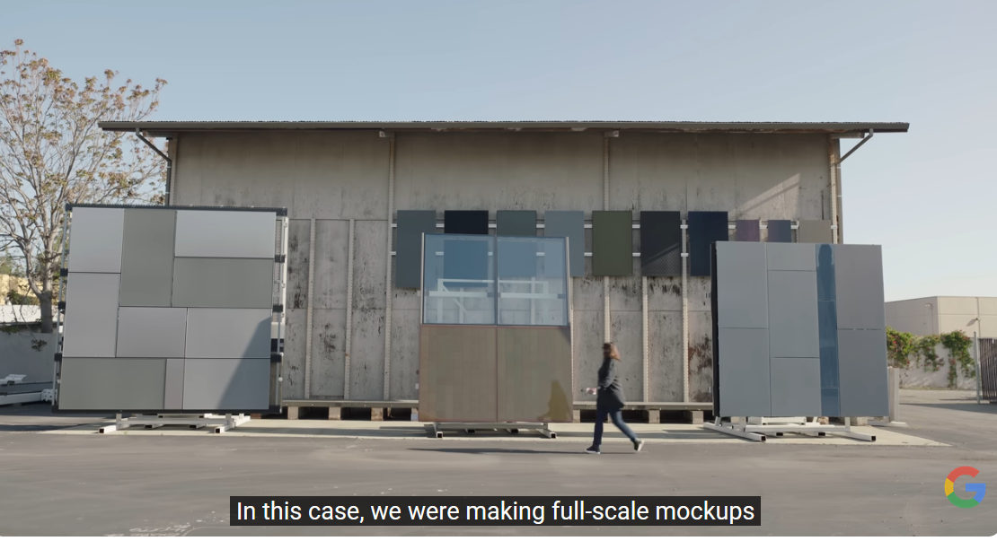 Google Bay View  glass test